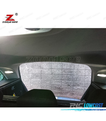 KIT COMPLETO DE 19 LÂMPADAS LED INTERIOR MERCEDES CLASE C S204 C180 C220 C230 C250 C280 C300 C320 C350 C63 AMG