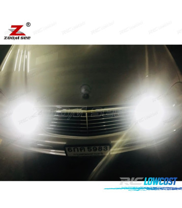 KIT COMPLETO DE 29 LÂMPADAS LED INTERIOR PARA MERCEDES E CLASE W211 E320 E350 E430 E500 E550 E63 AMG 02-08