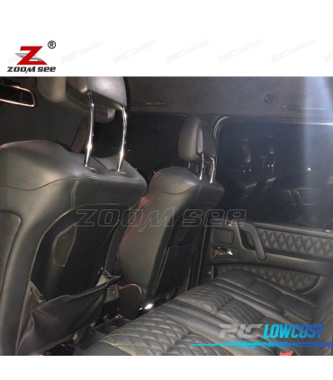 KIT COMPLETO DE 13 LÂMPADAS LED INTERIOR PARA MERCEDES CLASE G W463 G500 G550 G350 G63 AMG G65 2012-2016