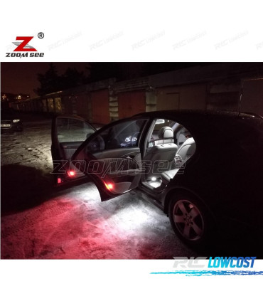KIT COMPLETO DE 25 LÂMPADAS LED INTERIOR PARA MERCEDES E CLASE W211 E320 E350 E430 E500 E55 AMG 02-08