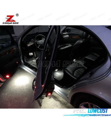 KIT COMPLETO DE 22 LÂMPADAS LED INTERIOR PARA MERCEDES CLASE S W220 S320 S350 S400 S420 S430 1999-2005