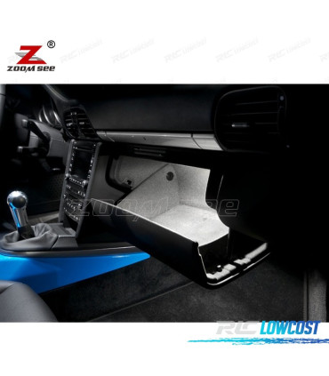 KIT COMPLETO 20 LAMPADAS LED INTERIOR PARA PORSCHE 911 997 CARRERA TURBO 05-11