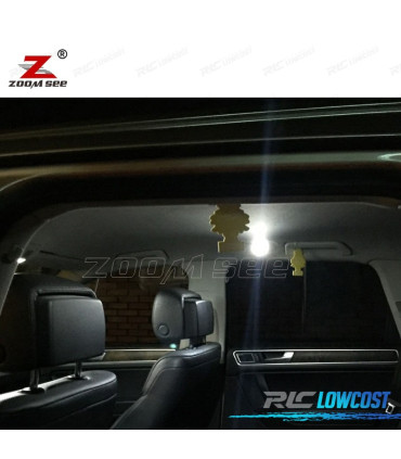 KIT COMPLETO DE 20 LÂMPADAS LED INTERIOR PARA TOUAREGI 7LA 7L6 7L7 2002 -2009