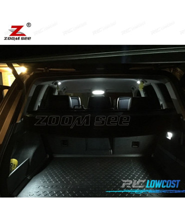 KIT COMPLETO DE 20 LÂMPADAS LED INTERIOR PARA TOUAREGI 7LA 7L6 7L7 2002 -2009