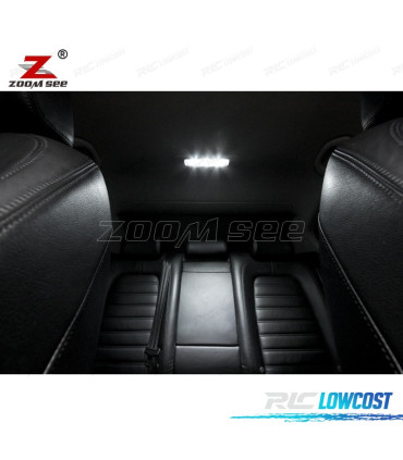 KIT COMPLETO DE 19 LÂMPADAS LED INTERIOR PARA VOLKSWAGEN VW PASSAT B6 3C 5 06-11
