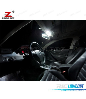 KIT COMPLETO DE 19 LÂMPADAS LED INTERIOR PARA VOLKSWAGEN VW PASSAT B6 3C 5 06-11