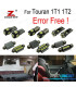 KIT COMPLETO DE 18 LÂMPADAS LED INTERIOR PARA VOLKSWAGEN VW TOURAN 1T1 1T2 2003-2010