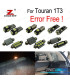KIT COMPLETO DE 20 LÂMPADAS LED INTERIOR PARA VOLKSWAGEN VW TOURAN 1T3 2011-2015
