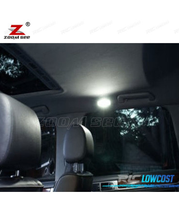 KIT COMPLETO DE 18 LÂMPADAS LED INTERIOR PARA VOLKSWAGEN VW TOUAREG I 7LA 7L6 7L7 2002-2009