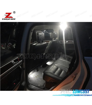 KIT COMPLETO DE 23 LÂMPADAS LED INTERIOR PARA VOLKSWAGEN VW TOUAREG II 7 P 7P5 7P6 2010 +
