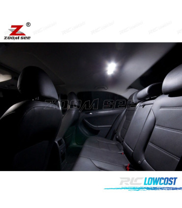 KIT COMPLETO DE 13 LÂMPADAS LED INTERIOR PARA VOLKSWAGEN VW JETTA 6 MK6 MK VI SPORTWAGEN 2010-2014