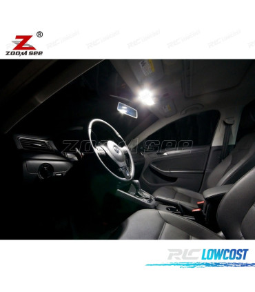 KIT COMPLETO DE 13 LÂMPADAS LED INTERIOR PARA VOLKSWAGEN VW JETTA 6 MK6 MK VI SPORTWAGEN 2010-2014