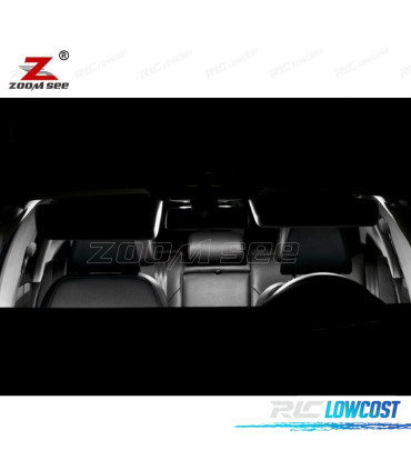 KIT COMPLETO DE 18 LÂMPADAS LED INTERIOR PARA VOLKSWAGEN VW PASSAT B7 SEDµN 2012-2015