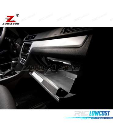 KIT COMPLETO DE 18 LÂMPADAS LED INTERIOR PARA VOLKSWAGEN VW PASSAT B7 SEDµN 2012-2015