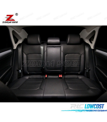 KIT COMPLETO DE 18 LÂMPADAS LED INTERIOR PARA PASSAT B7 SEDAM 12-15