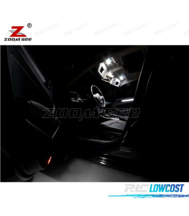 KIT COMPLETO DE 18 LÂMPADAS LED INTERIOR PARA PASSAT B7 SEDAN 12-15