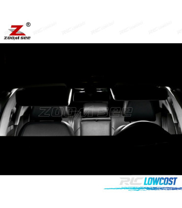 KIT COMPLETO DE 18 LÂMPADAS LED INTERIOR PARA PASSAT B7 SEDAN 12-15