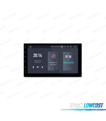 AUTO RADIO GPS ANDROID 11 LCD TACTIL 7" 2DIN HDMI 4GB RAM 64GB ROM CARPLAY