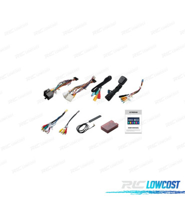 AUTO RADIO ANDROID 12 GPS PARA DACIA DUSTER DOKKER LOGAN SANDERO LODGY RENAULT CAPTUR CARPLAY