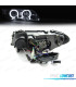 FARÓIS BMW E46 COUPE 03-06 XENON OLHOS DE ANJO CCFL FUNDO CROMADO
