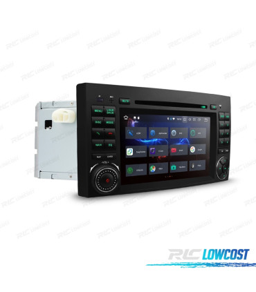 AUTO RADIO ANDROID 11 TIPO OEM GPS 7" PARA MERCEDES USB GPS TACTIL HD