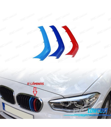 TIRAS PARA BMW M GRELHA SERIE 1 F20 F2 LCI 15- 11 LAMINAS