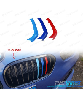 TIRAS PARA BMW M GRELHA SERIE 1 F20 F2 LCI 15- 9 LAMINAS