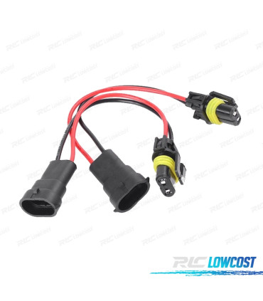 FICHAS CABOS ADAPTADOR FARÓIS NEVOEIRO HB4/9006 - H8/H11