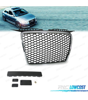 GRADE AUDI A3 8P 8PA 05-08 LOOK RS CROMADO