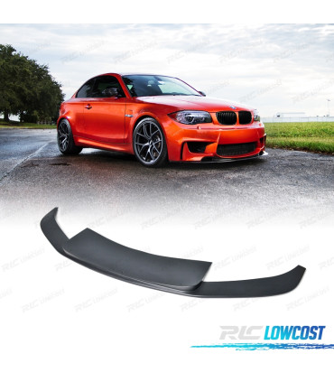 SPOILER LIP FRONTAL BMW E87 E82 E81 E88 04-11 LOOK 1M