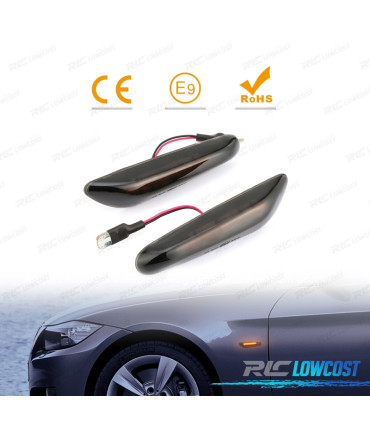PISCAS LATERAIS LED DINAMICOS BMW E81 E82 E87 E88 E90 E91 E92 E93 E46 E60 E61 E60 E61