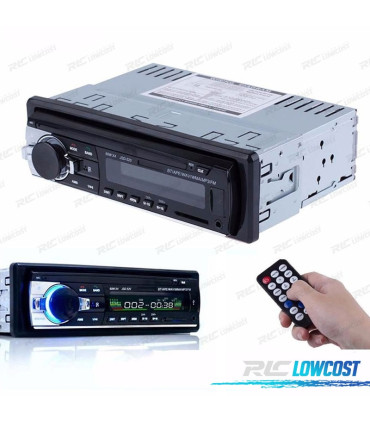 AUTO RADIO 1DIN BLUETOOTH MP3 USB SD AUX
