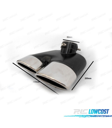 PONTEIRAS DE ESCAPE MERCEDES CLASSE S W220 98-05 LOOK AMG