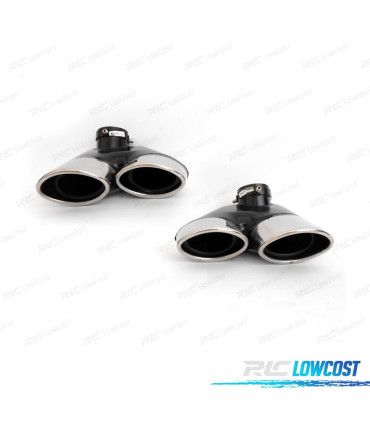 PONTEIRAS DE ESCAPE MERCEDES CLASSE S W220 98-05 LOOK AMG