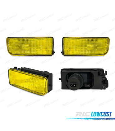 FARÓIS DE NEVOEIRO BMW SÉRIE 3 E36 90-99 AMARELO OPACO