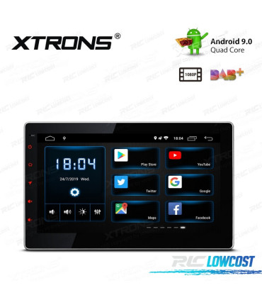 AUTO RADIO GPS UNIVERSAL 2 DIN ECRA TACTIL 10.1" C