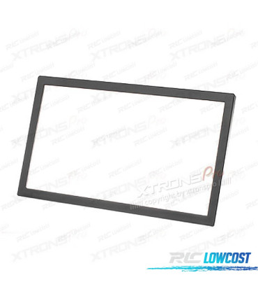 MOLDURA ADAPTADOR PRETO PARA RADIO 2-DIN VW