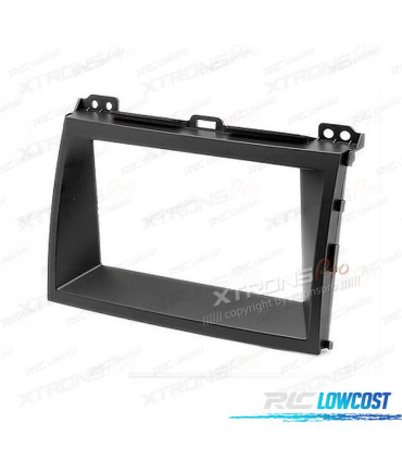MOLDURA ADAPTADOR PRETO PARA RADIO 2-DIN PARA TOYOTA LEXUS