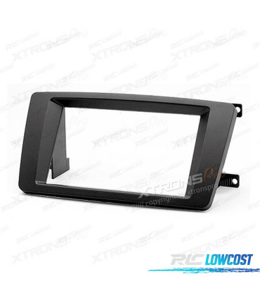 MOLDURA ADAPTADOR PRETO PARA RADIO 2-DIN PARA SKODA