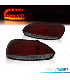 FAROLINS LED PARA VOLKSWAGEN VW SCIROCCO 08-14 VERMELHO ESCURECIDO