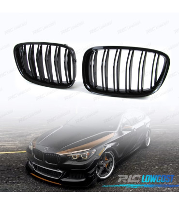 GRELHA FRONTAL BMW SERIE 5 GT F07 09 PRETO BRILHANTE