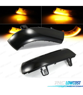 INTERMITENTES LED DINAMICO ESPELHO RETROVISOR GOLF EOS JETTA PASSAT ALHAMBRA 03-11 FUMADOS