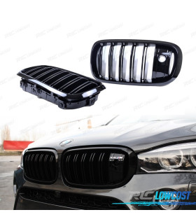 GRELHAS FRONTAIS BMW X5 F15 13-20 X6 F16 14- PRETO BRILHANTE NIGHT VISION