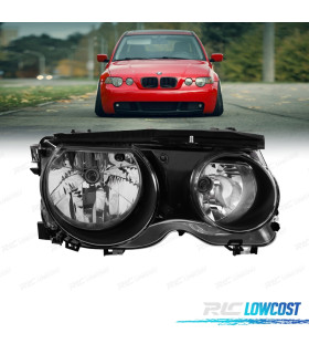 FARÓIS OPTICAS PARA BMW SERIE 3 E46 COMPACT 01-05