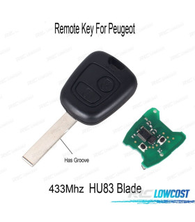 CHAVES COMPLETA PARA PEUGEOT E CITROEN HU83