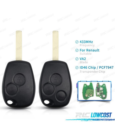 CHAVES COMPLETA PARA RENAULT CLIO KANGOO MASTER MODUS TWINGO