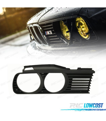 GRELHA DE FAROL DIREITA FRONTAL PARA BMW SERIE 3 E30 82-94