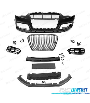 PARA-CHOQUES AUDI A5 8T LOOK RS5 11-16 COM PDC + FAROIS DE NEVOEIRO