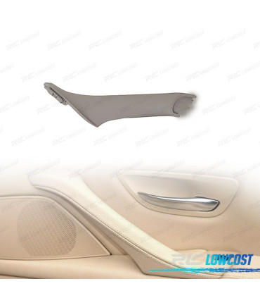 PUXADOR DE PAINEL DE PORTA DIREITO PARA BMW SERIE 5 F10 F11 F18 CINZA