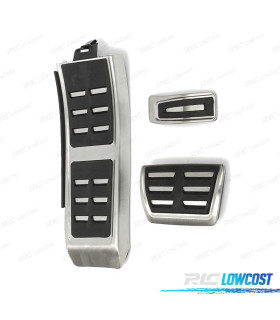 KIT CONJUNTO PEDAIS AUTOMÁTICO LOOK S-LINE ALUMINIO BORRACHA